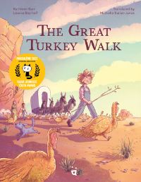 Book Cover for The Great Turkey Walk by Kathleen Karr