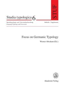 Book Cover for Focus on Germanic Typology by Werner Abraham