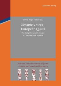 Book Cover for Oceanic Voices - European Quills by Steven Roger Fischer
