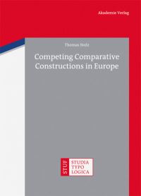 Book Cover for Competing Comparative Constructions in Europe by Thomas Stolz