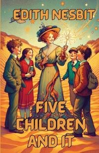 Book Cover for Five Children And It(Illustrated) by Edith Nesbit
