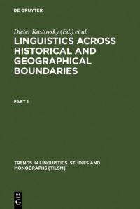 Book Cover for Linguistics Across Historical and Geographical Boundaries by Dieter Kastovsky, Aleksander Szwedek