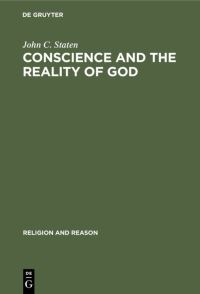 Book Cover for Conscience and the Reality of God by John C Staten