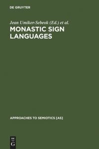 Book Cover for Monastic Sign Languages by Jean UmikerSebeok, Thomas A Sebeok