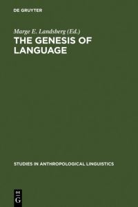 Book Cover for The Genesis of Language by Marge E Landsberg