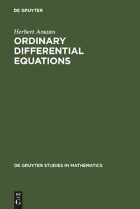 Book Cover for Ordinary Differential Equations by Herbert Amann