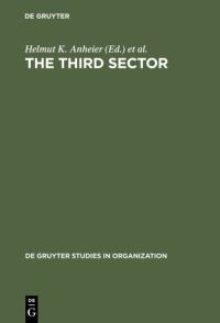 Book Cover for The Third Sector by Helmut K Anheier, Wolfgang Seibel