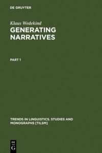 Book Cover for Generating Narratives by Klaus Wedekind