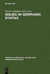 Book Cover for Issues in Germanic Syntax by Werner Abraham, Wim Kosmeijer, Erich Reuland