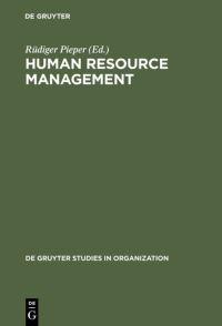 Book Cover for Human Resource Management by Rüdiger Pieper
