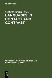 Book Cover for Languages in Contact and Contrast by Vladimir Ivir, Damir Kalogjera