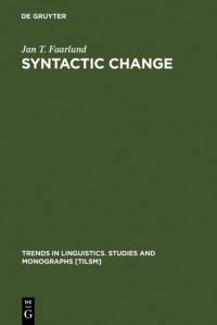 Book Cover for Syntactic Change by Jan T Faarlund