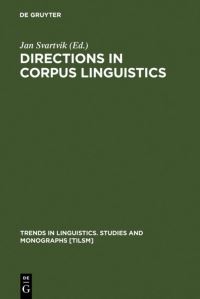 Book Cover for Directions in Corpus Linguistics by Jan Svartvik
