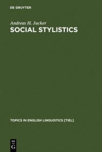 Book Cover for Social Stylistics by Andreas H Jucker