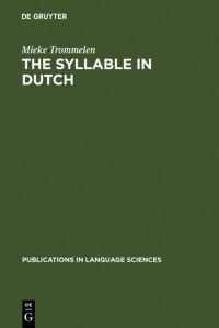 Book Cover for The Syllable in Dutch by Mieke Trommelen