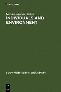 Book Cover for Individuals and Environment by GustaveNicolas Fischer