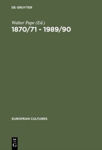 Book Cover for 1870/71 - 1989/90 by Walter Pape