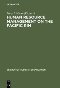 Book Cover for Human Resource Management on the Pacific Rim by Larry F Moore, P Devereaux Jennings