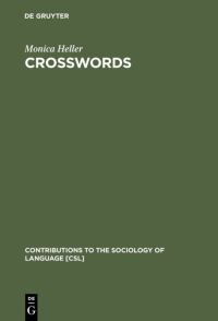 Book Cover for Crosswords by Monica Heller
