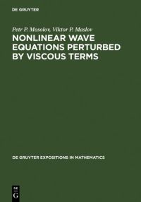 Book Cover for Nonlinear Wave Equations Perturbed by Viscous Terms by Petr P Mosolov, Viktor P Maslov