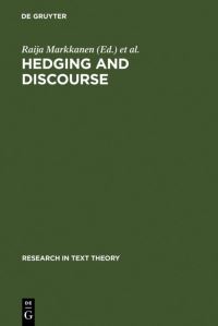Book Cover for Hedging and Discourse by Raija Markkanen, Hartmut Schröder
