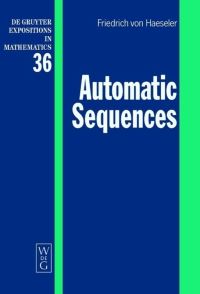 Book Cover for Automatic Sequences by von Friedrich Haeseler