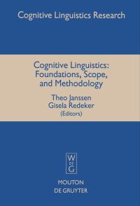 Book Cover for Cognitive Linguistics by Theo Janssen, Gisela Redeker
