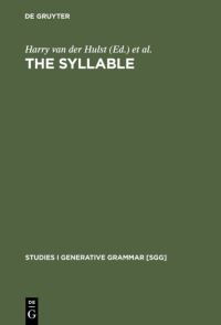 Book Cover for The Syllable by Harry van der Hulst, Nancy Ritter