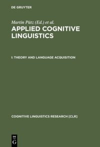 Book Cover for Theory and Language Acquisition by Martin Pütz, Susanne Niemeier
