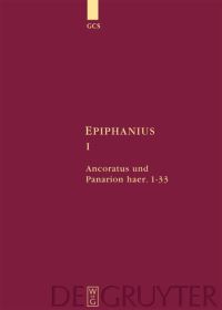 Book Cover for Ancoratus Und Panarion Haer. 1-33 by Karl Holl