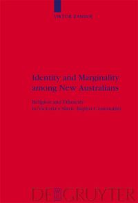 Book Cover for Identity and Marginality Among New Australians by Viktor Zander