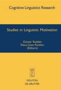 Book Cover for Studies in Linguistic Motivation by Günter Radden, KlausUwe Panther