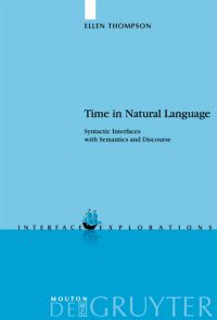 Book Cover for Time in Natural Language by Ellen Thompson