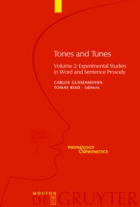 Book Cover for Experimental Studies in Word and Sentence Prosody by Carlos Gussenhoven, Tomas Riad
