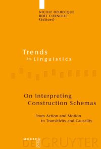 Book Cover for On Interpreting Construction Schemas by Nicole Delbecque, Bert Cornillie