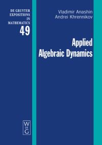 Book Cover for Applied Algebraic Dynamics by Vladimir Anashin, Andrei Khrennikov
