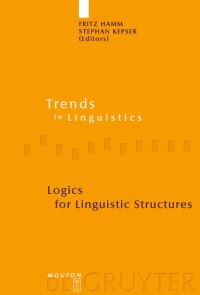 Book Cover for Logics for Linguistic Structures by Fritz Hamm, Stephan Kepser