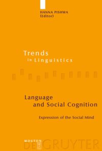 Book Cover for Language and Social Cognition by Hanna Pishwa