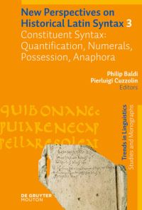 Book Cover for Constituent Syntax by Philip Baldi, Pierluigi Cuzzolin
