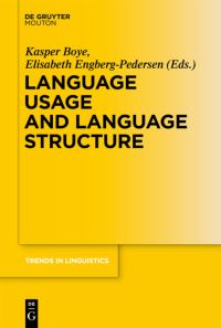 Book Cover for Language Usage and Language Structure by Kasper Boye, Elisabeth EngbergPedersen
