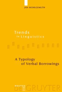 Book Cover for A Typology of Verbal Borrowings by Jan Wohlgemuth