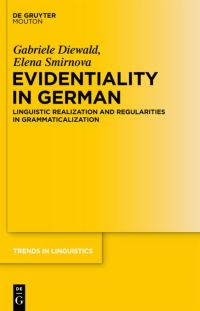 Book Cover for Evidentiality in German by Gabriele Diewald, Elena Smirnova