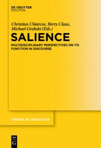 Book Cover for Salience by Christian Chiarcos, Berry Claus, Michael Grabski