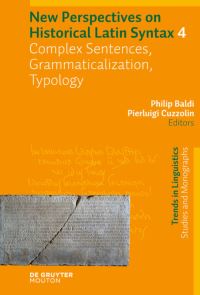 Book Cover for Complex Sentences, Grammaticalization, Typology by Philip Baldi, Pierluigi Cuzzolin