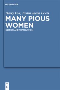 Book Cover for Many Pious Women by Harry Fox, Justin Jaron Lewis