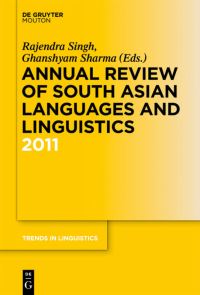 Book Cover for Annual Review of South Asian Languages and Linguistics by Rajendra Singh, Ghanshyam Sharma