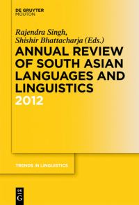 Book Cover for Annual Review of South Asian Languages and Linguistics by Rajendra Singh, Shishir Bhattacharja