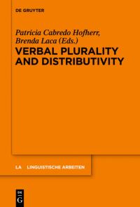 Book Cover for Verbal Plurality and Distributivity by Patricia Cabredo Hofherr, Brenda Laca