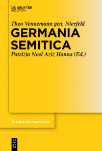 Book Cover for Germania Semitica by Theo Vennemann gen Nierfeld