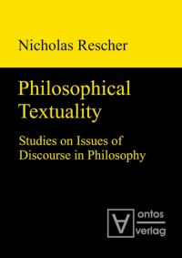 Book Cover for Philosophical Textuality by Nicholas Rescher
